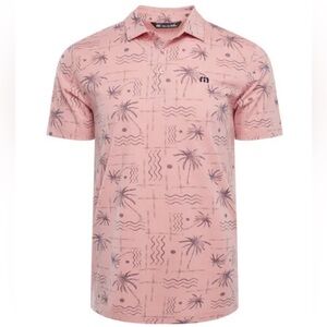TravisMathew Coconut Palm Polo